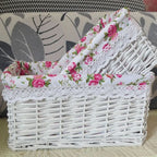 Storage Basket Handwoven & Soft Lined