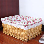 Storage Basket Handwoven & Soft Lined