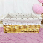 Storage Basket Handwoven & Soft Lined