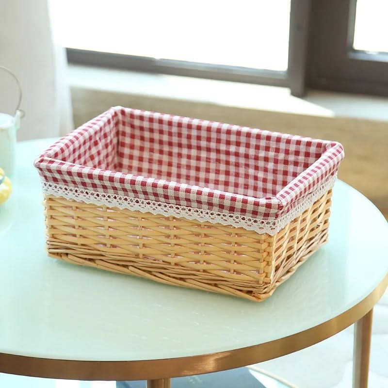 Storage Basket Handwoven & Soft Lined