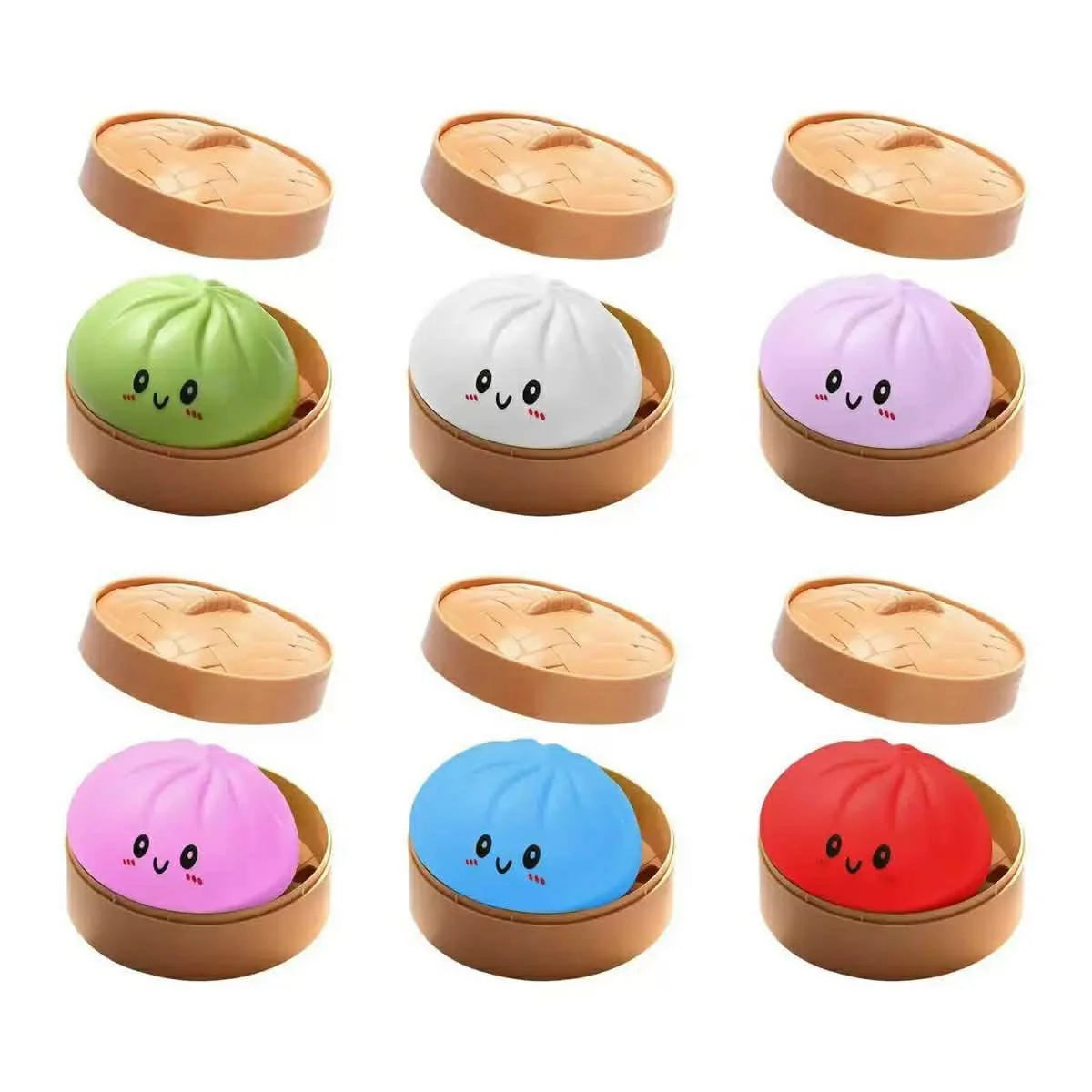 Stress Ball Dumpling-Shaped Ultra-Soft & Stretchy