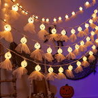 String Lights 20 Ghosts Warm White LED
