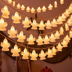 String Lights 20 Ghosts Warm White LED