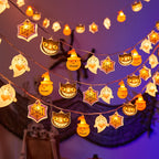 String Lights 20 Ghosts Warm White LED