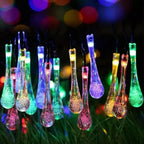 String Lights Solar IP65 Weatherproof 8 Hour Runtime