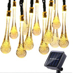 String Lights Solar IP65 Weatherproof 8 Hour Runtime
