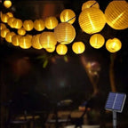 String Lights Solar Powered LED 8 Lighting Modes