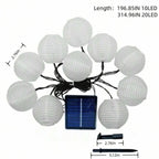String Lights Solar Powered LED 8 Lighting Modes