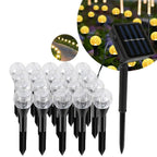 String Lights Solar-Powered Warm White 20 LEDs