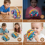 Stunt Toy Car Flipping & Spinning Rechargeable LED Lights