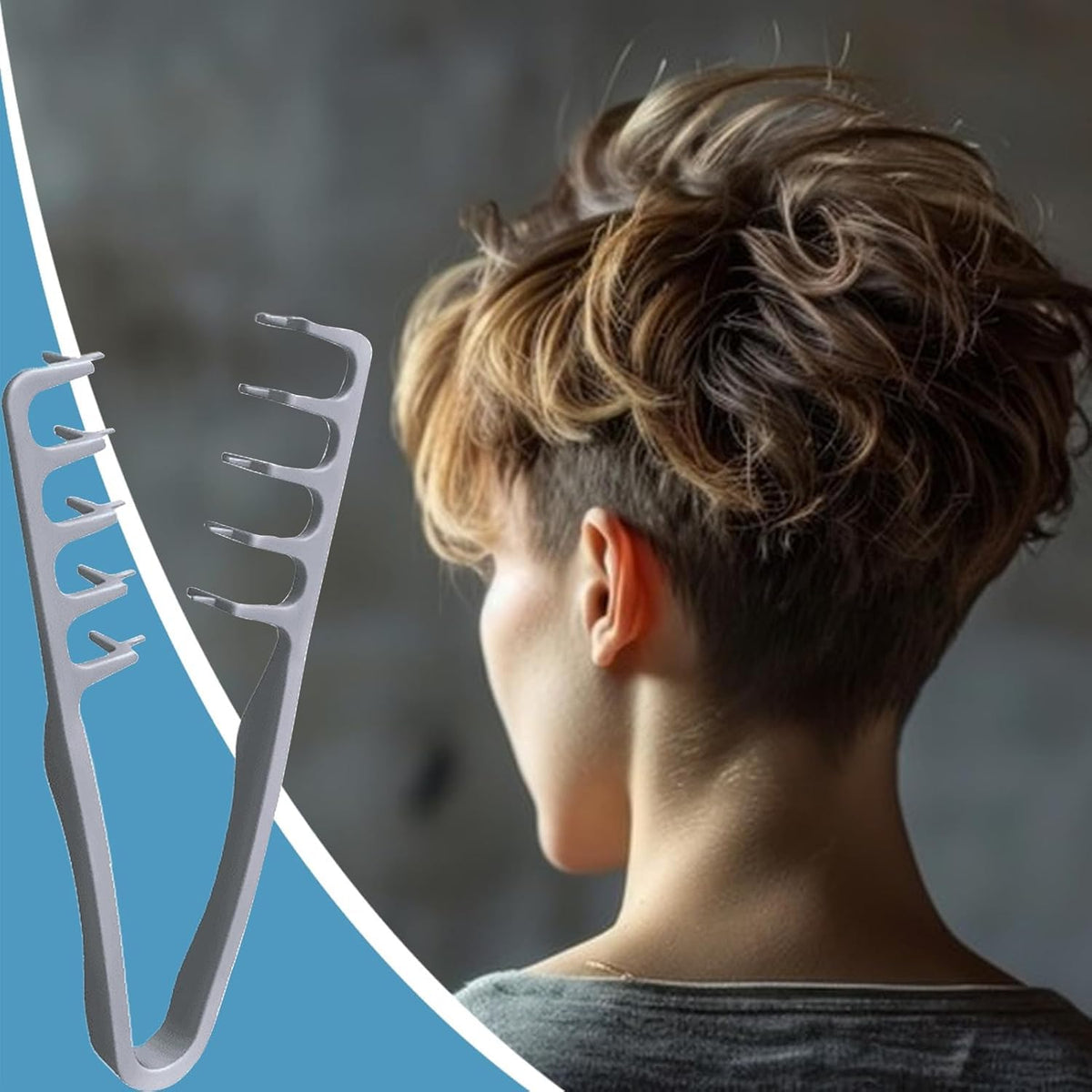Styling Comb Root-Boosting Ergonomic Heat-Resistant