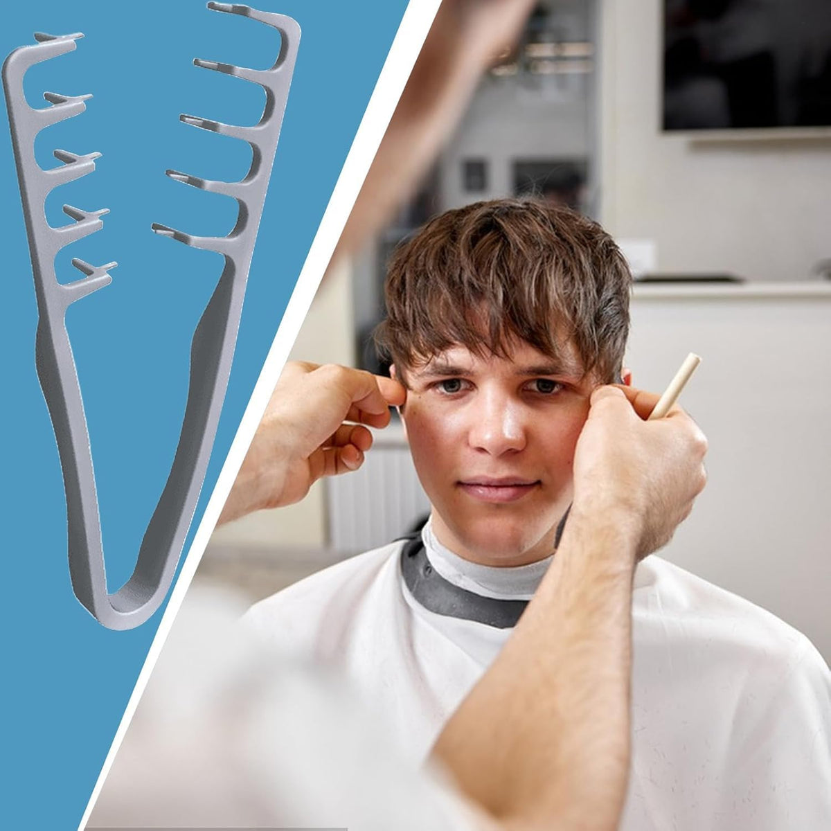 Styling Comb Root-Boosting Ergonomic Heat-Resistant