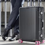 Suitcase Wheel Covers Silicone Noise-Reducing Set of 8