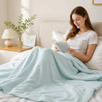 Summer Blanket Breathable Cooling Polyester Machine Washable