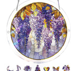 Sun Catcher Round Shatterproof Acrylic & Metal Chain