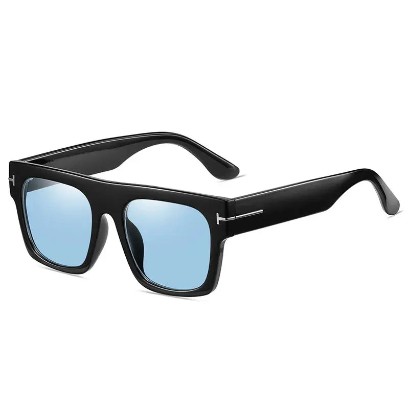 Sunglasses Oversized Square Flat-Top Lightweight & Comfortable