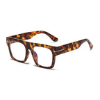 Sunglasses Oversized Square Flat-Top Lightweight & Comfortable