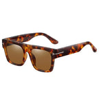 Sunglasses Oversized Square Flat-Top Lightweight & Comfortable