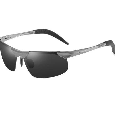 Sunglasses Photochromic Polarized UV400 Ultra-Light Aluminum Frame
