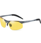 Sunglasses Photochromic Polarized UV400 Ultra-Light Aluminum Frame