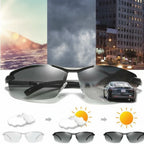 Sunglasses Photochromic Polarized UV400 Ultra-Light Aluminum Frame