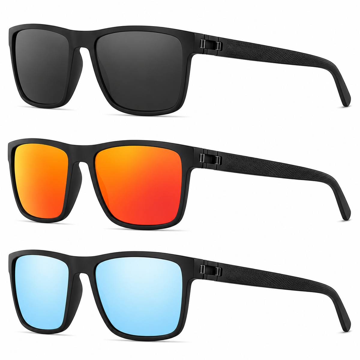 Sunglasses Polarized UV400 3-Pack