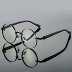 Sunglasses Retro Round Metal Frame UV400 Protection