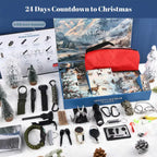 Survival Kit 24-Piece Compact Lightweight Advent Calendar