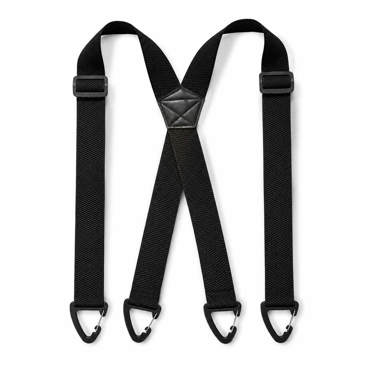 Suspenders Adjustable Elastic Belt Loop Hooks Y-Back or X-Back