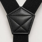 Suspenders Adjustable Elastic Belt Loop Hooks Y-Back or X-Back
