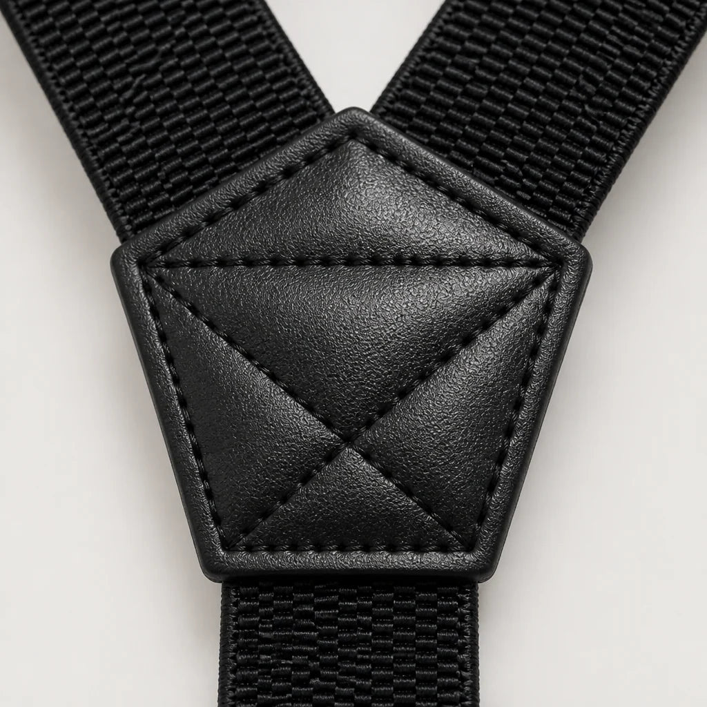 Suspenders Adjustable Elastic Belt Loop Hooks Y-Back or X-Back