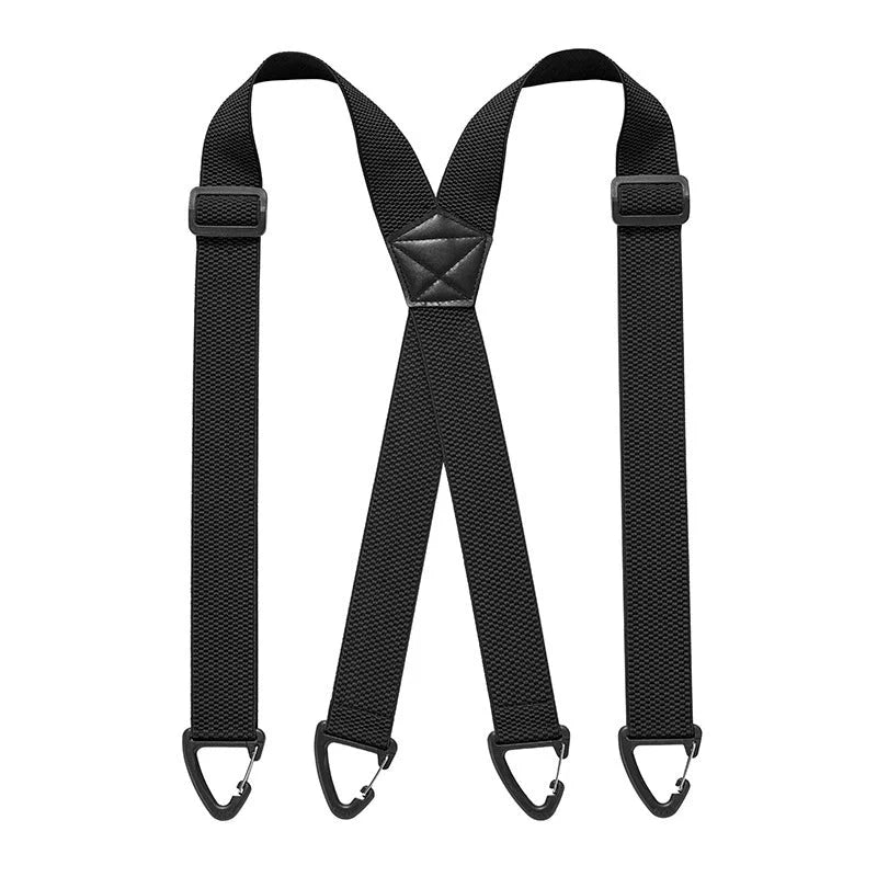 Suspenders Adjustable Elastic Belt Loop Hooks Y-Back or X-Back