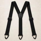 Suspenders Adjustable Wide Elastic Hook Attachment