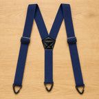 Suspenders Elastic X or Y Back Metal Clips