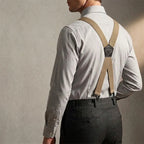 Suspenders Fully Adjustable Hook Clips Wide 1.5 Inch Straps