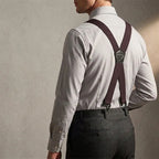 Suspenders Fully Adjustable Hook Clips Wide 1.5 Inch Straps