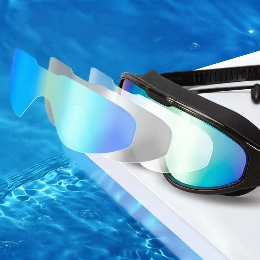 Swim Goggles 180 Degree Panoramic Anti-Fog Adjustable Strap