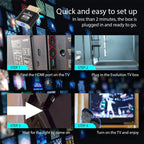 TV Streaming Device 4K HDMI Plug-and-Play