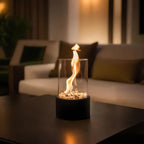 Table Fire Lantern Bioethanol Borosilicate Glass