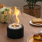 Table Fire Lantern Bioethanol Borosilicate Glass