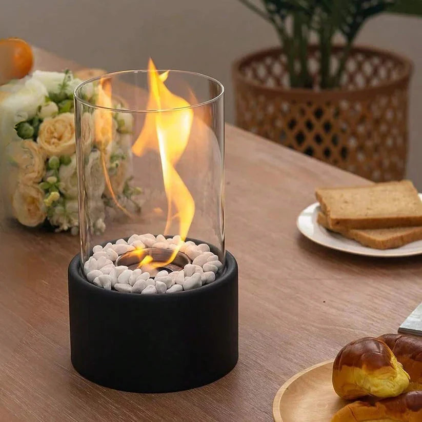 Table Fire Lantern Bioethanol Borosilicate Glass