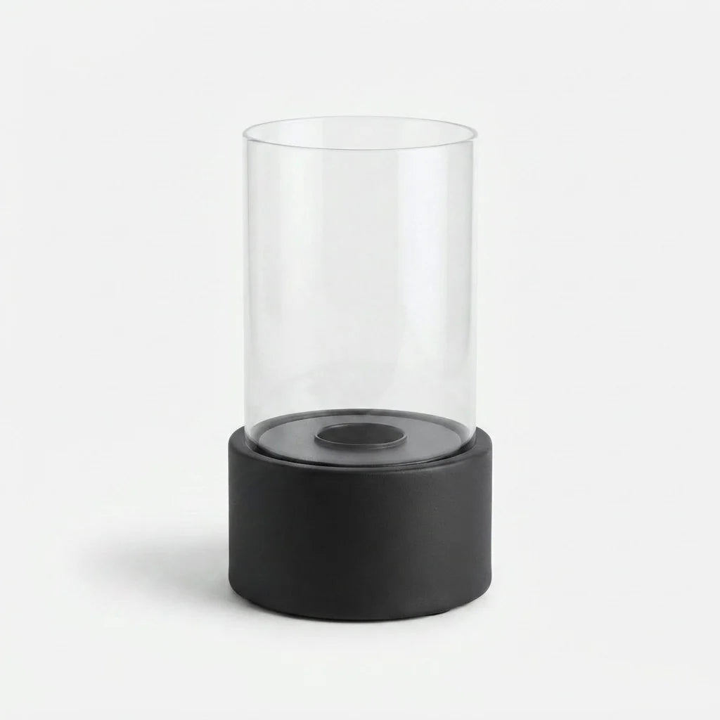 Table Fire Lantern Bioethanol Borosilicate Glass