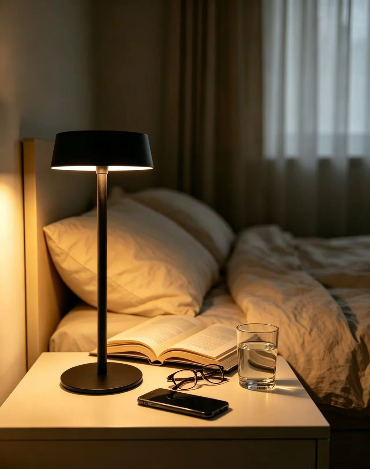 Table Lamp Adjustable Brightness Modern Minimalist Design