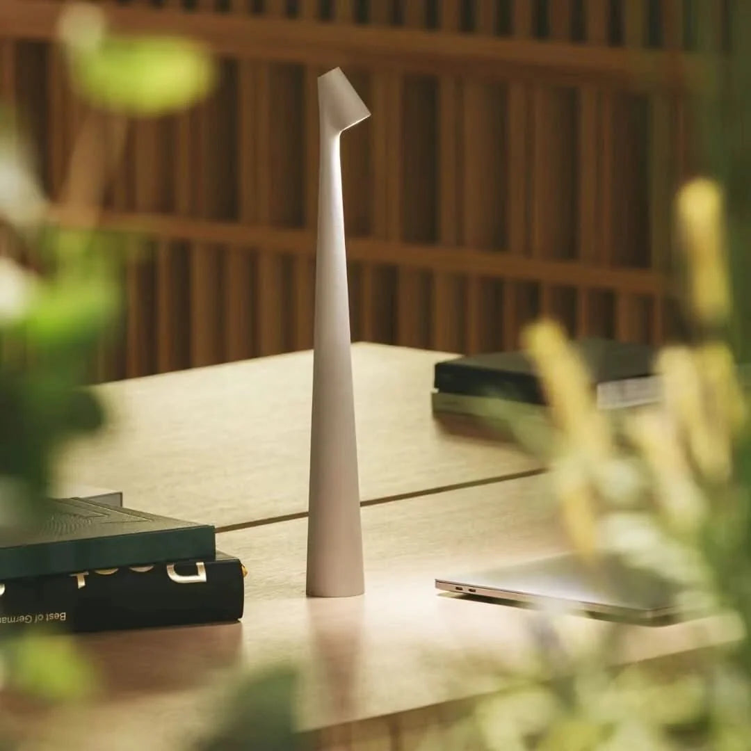 Table Lamp Cordless Rechargeable Touch-Dimming Warm LED Light