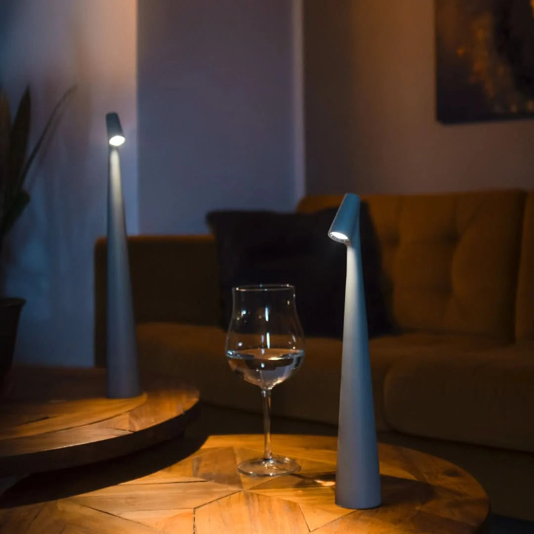 Table Lamp Cordless Rechargeable Touch-Dimming Warm LED Light