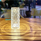 Table Lamp Crystal 3D Diamond 16-Color RGB Remote