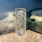 Table Lamp Crystal 3D Diamond 16-Color RGB Remote
