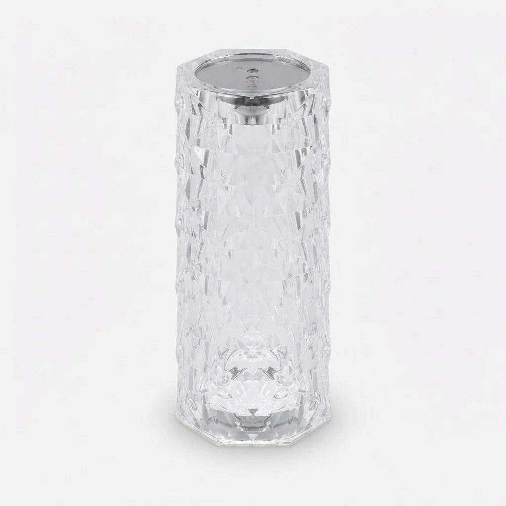 Table Lamp Crystal 3D Diamond 16-Color RGB Remote