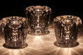 Table Lamp Diamond-Cut Crystal USB Rechargeable LED Up to 12 Hours