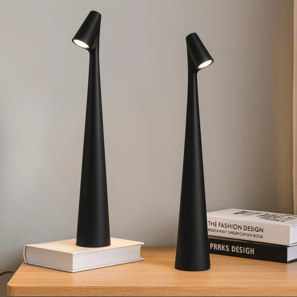 Table Lamp LED Rechargeable Cordless Stepless Dimming USB-C